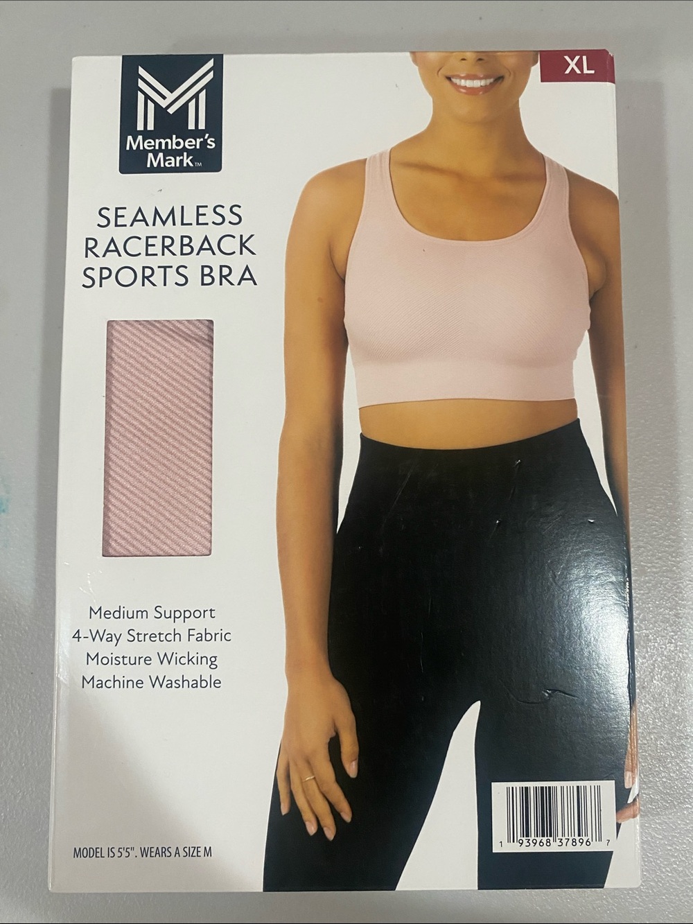 Member’s Mark Seamless Racerback Sports Bra